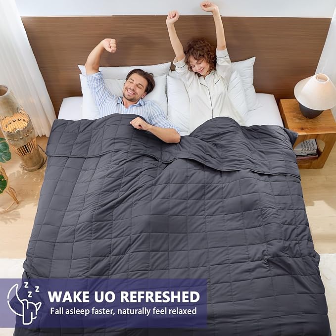 yescool Weighted Blanket for Adults Cooling Heavy Blanket for Sleeping Perfect - Image 5