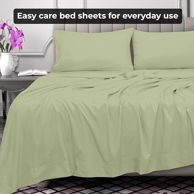 Royale Linens Twin XL Flat Sheet - Image 6