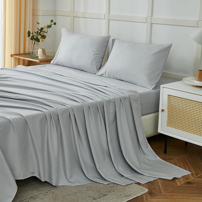 ILAVANDE Twin Sheets Set, Super Soft 1800 Series Microfiber Twin Bed Sheets Set by ILAVANDEforYourBedHome