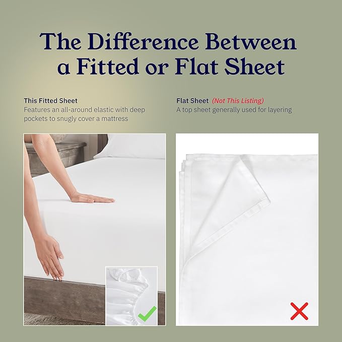 California Design Den Cotton Sateen Damask Stripe Fitted King Sheet Only - Image 4