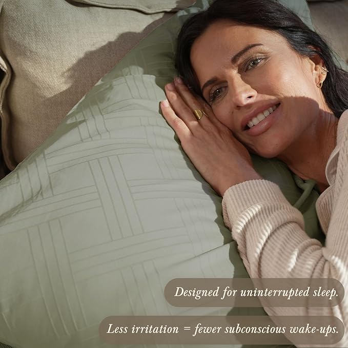 Threadmill Twin Sheets for Twin Mattress | 800 Thread Count Jacquard Celine - Image 5