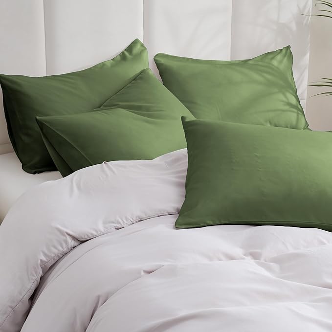 ZPECC Pillow Cases Queen Size Set of 4, 20x30 Envelope Closure Pillowcases - Image 2