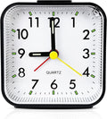 Lamisola Small Analog Travel Alarm Clock, Battery Operated Desk Table Shelf by AlarmClock