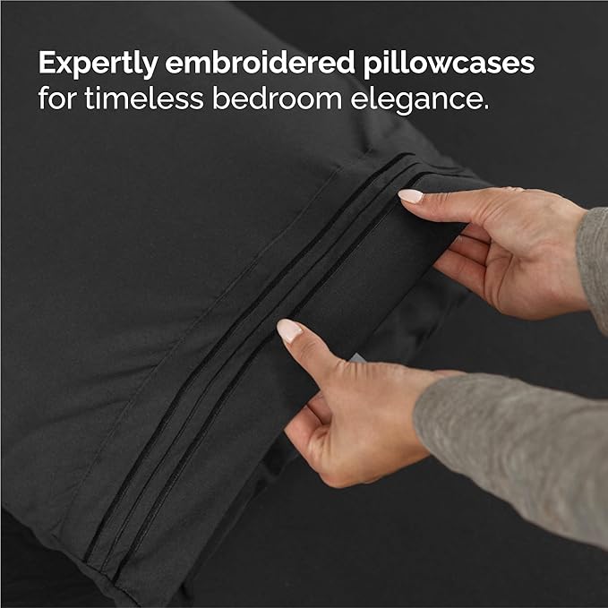 Split King Size 5 Piece Sheet Set - Image 6