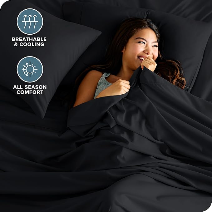 Bare Home Short Queen Sheet Set - Image 3