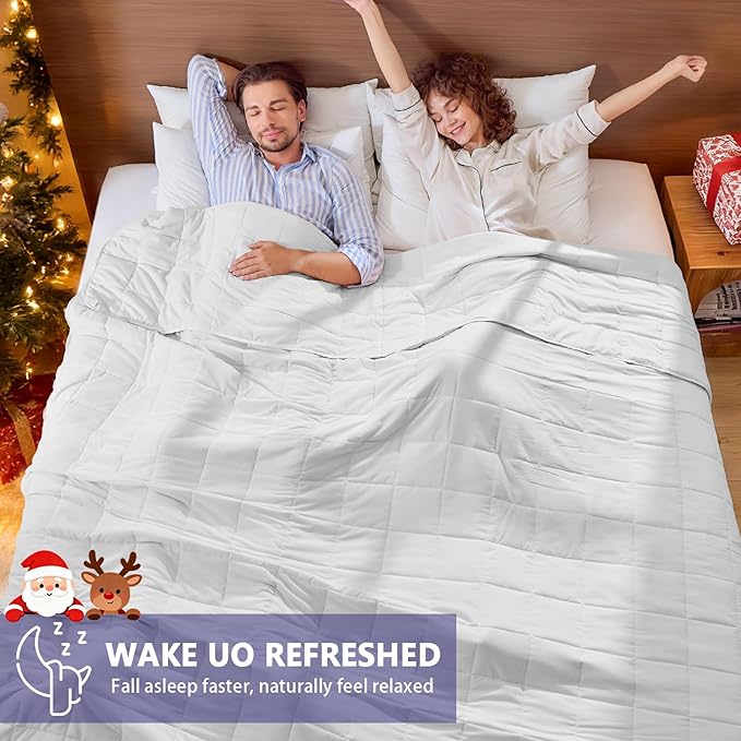 yescool Weighted Blanket for Adults Cooling Heavy Blanket for Sleeping Perfect - Image 5