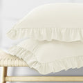 KKJIAF Ruffle Body Pillow Cases Set of 1, Ruffled Pillow Covers by KKJIAF