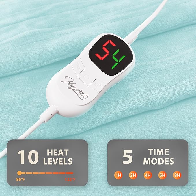 Homemate Heated Blanket Electric Throw - Image 4