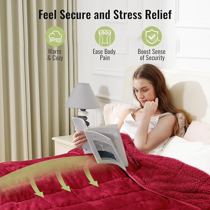 Uttermara Weighted Blankets for Adults Queen Size, 15lbs 60x80 inches Blanket - Image 4