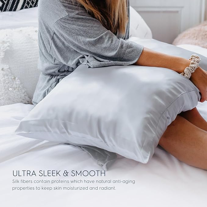 Tafts Silk Pillow Cases - 22mm 100% Pure Mulberry 6A Silk Pillowcase - Image 4