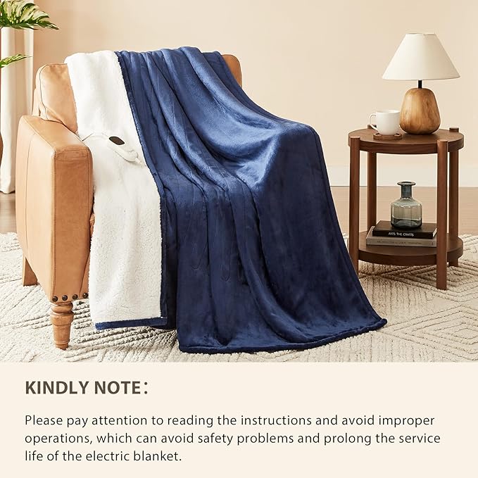 Homemate Electric Heated Blanket King Size - Image 6