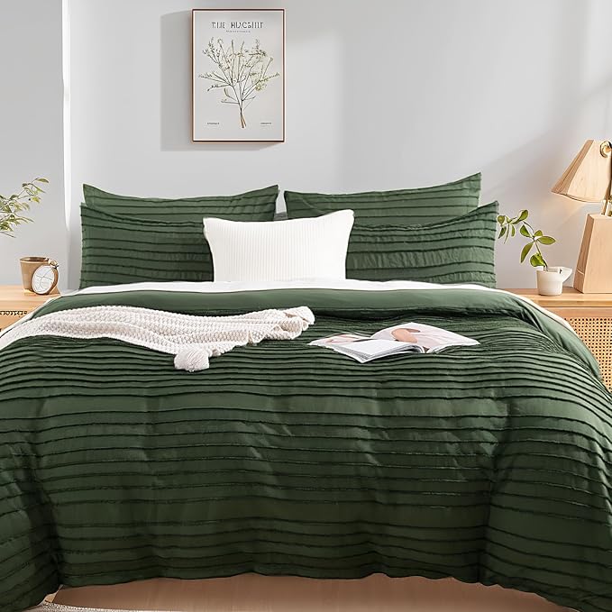 NEXHOME PRO Twin Duvet Cover, 2 Pieces Boho Tufted Duvet Cover Set, Soft and - Image 6