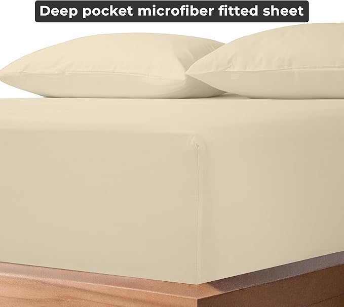 Royale Linens Fitted Sheet King - Image 6