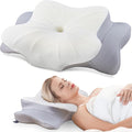 DONAMA Cervical Pillow for Neck and Shoulder, Contour Memory Foam Pillow by DONAMA