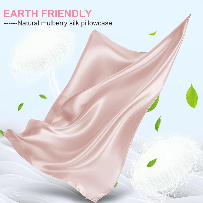 Silk Pillow Cases 2 Pack King Size - Image 2
