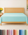 Queen Size Flat Sheet by CGKUnlimited