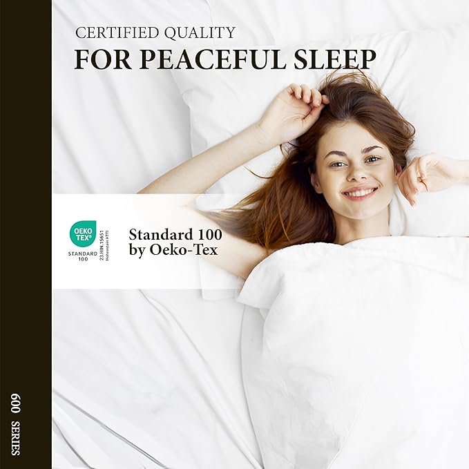 100% Egyptian Cotton King Size Sheet Set - Image 6