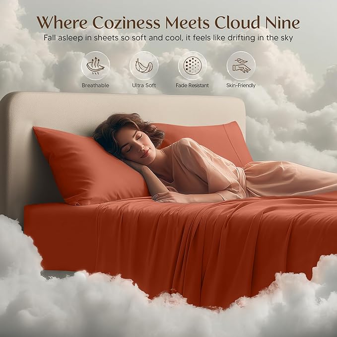 Utopia Bedding Queen Size Sheet Set – 4 Piece Bed Sheets, Soft and Breathable - Image 7