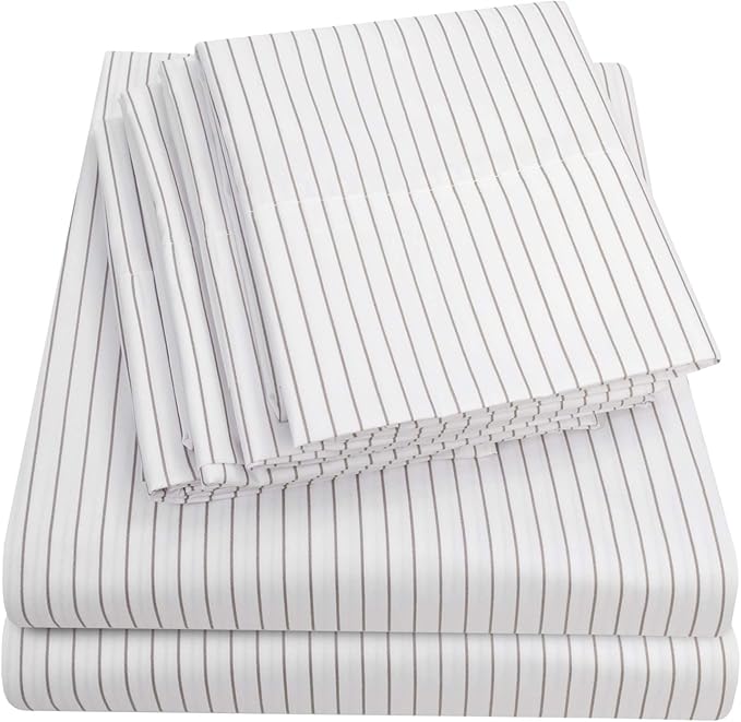 Cal King Size Bed Sheets by SweetHomeCollection