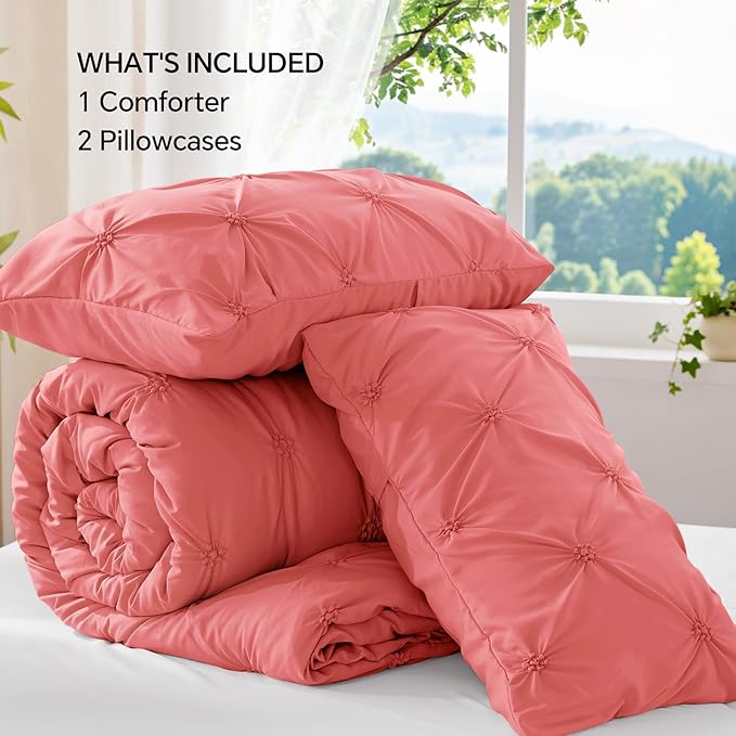 BEDELITE Coral King Size Comforter Set - Image 7
