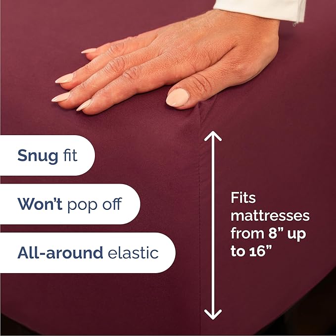 Cal King 6 Piece Sheet Set - Image 3