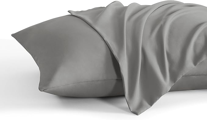 NTBAY Standard Pillow Cases Set of 2, 2 Pack Brushed Microfiber 20x26 Pillow by NTBAY