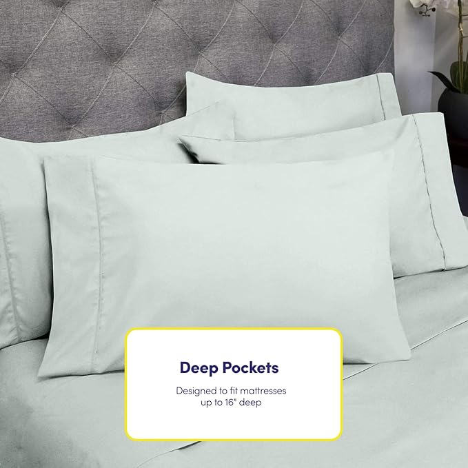 Cal King Size Bed Sheets - Image 5
