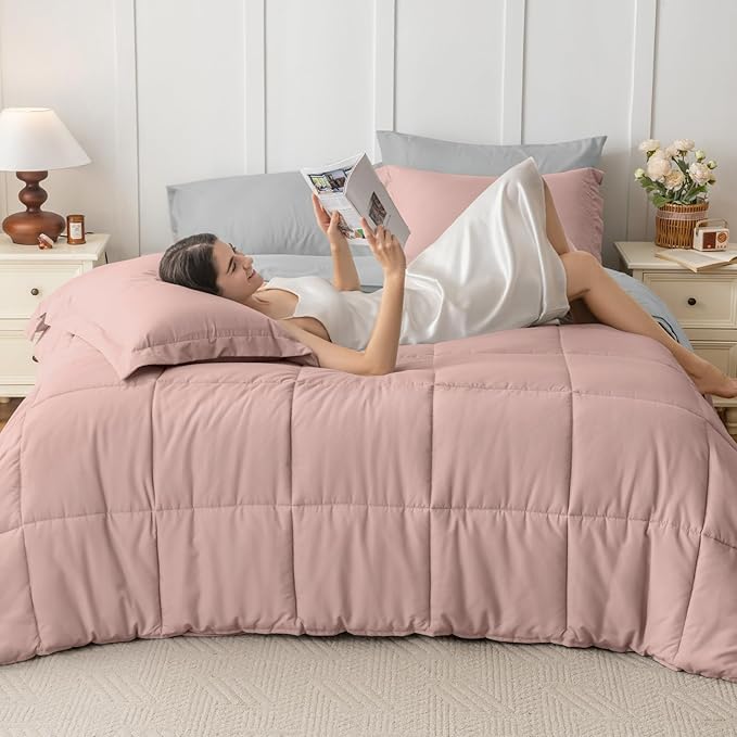 JOLLYVOGUE King Comforter Set, Ultra-Soft Bed in a Bag King Size 7 Pieces - Image 7