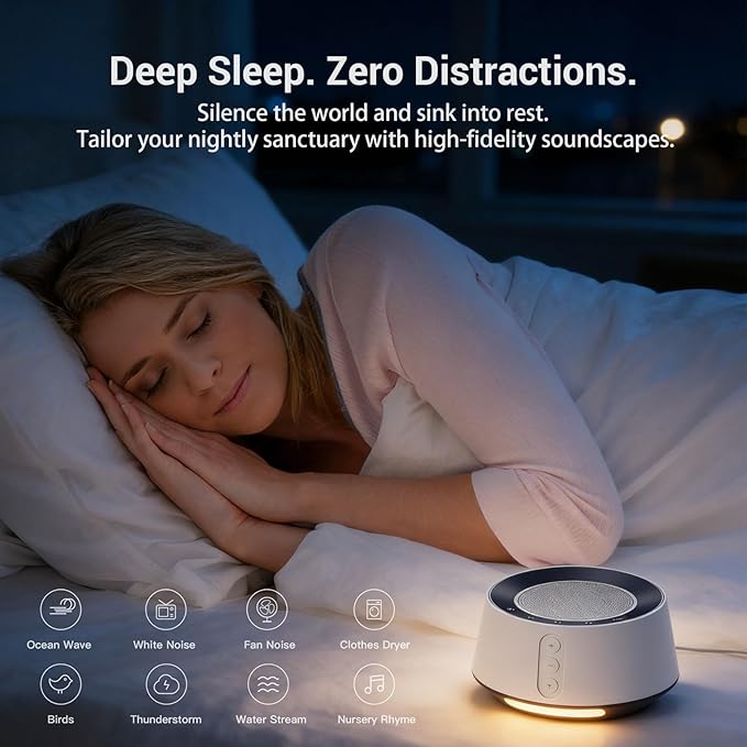 BGOVERSS White Noise Sound Machine - Image 2