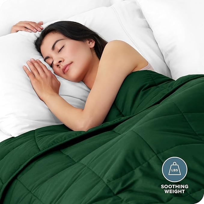 Bare Home Weighted Blanket Full or Queen Size 15lb - Image 2