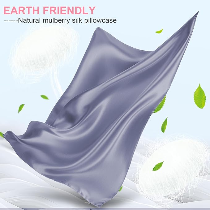 Silk Pillow Cases 2 Pack King Size - Image 2