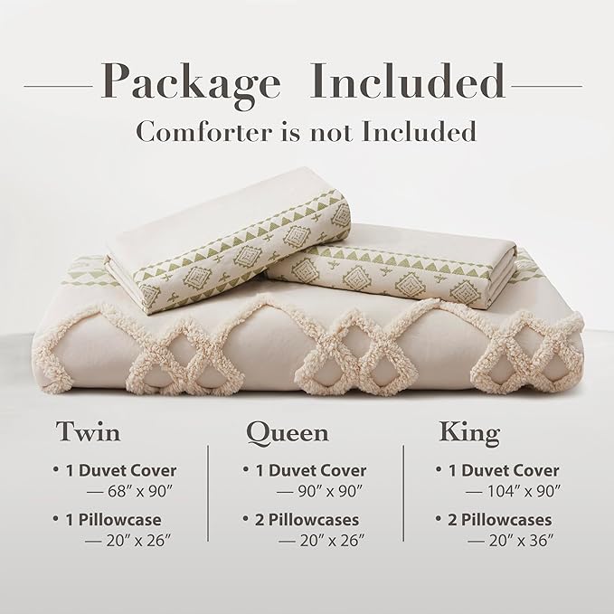 Oli Anderson Boho Duvet Cover Set Queen Size, Durable and Super Soft Duvet - Image 5