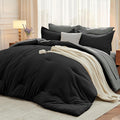 MUXHOMO 7 Pieces Queen Comforter Set, Soft Bed in a Bag Queen Size, All Season by MUXHOMO