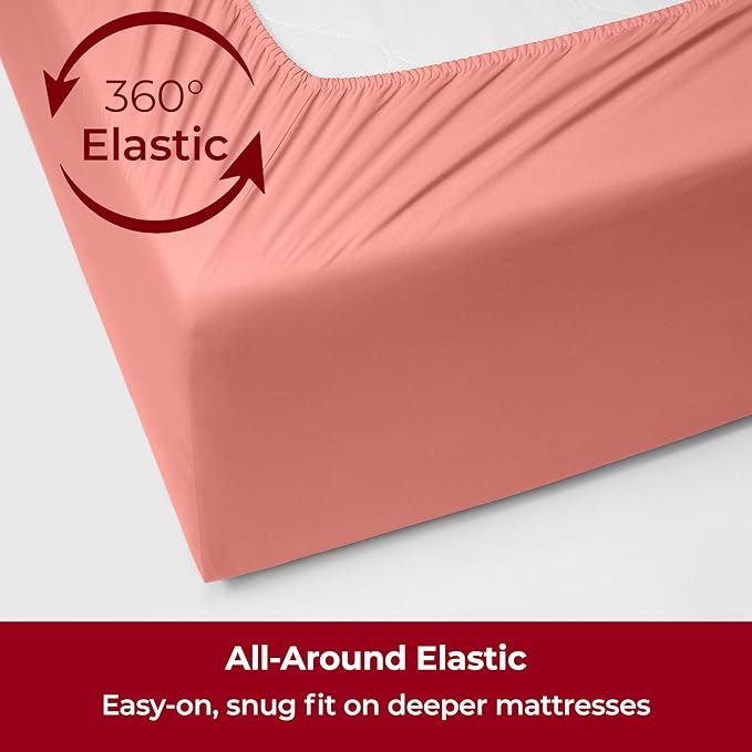 Mellanni Extra Deep California King Sheets - Image 5