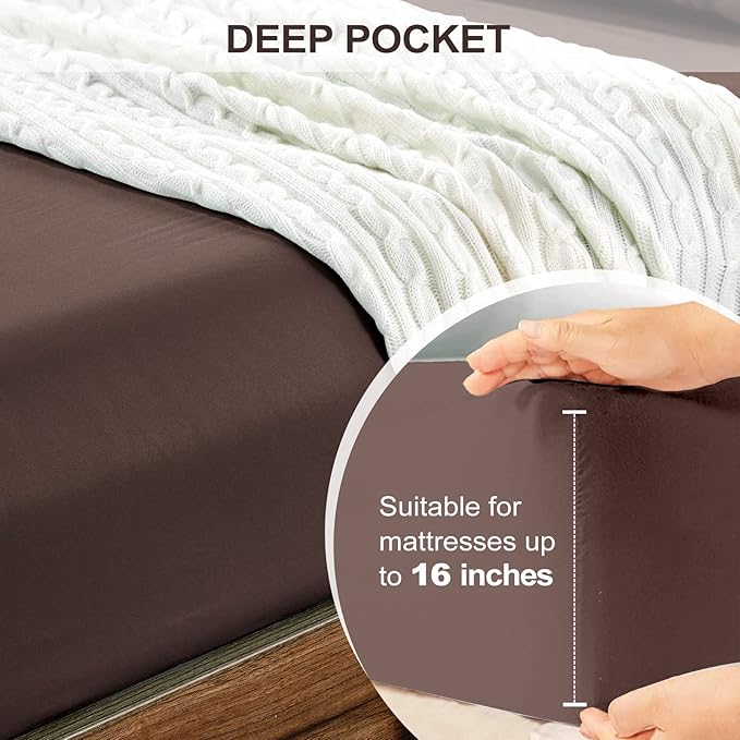 FreshCulture Full Fitted Sheet Only 2 Pack - Image 4
