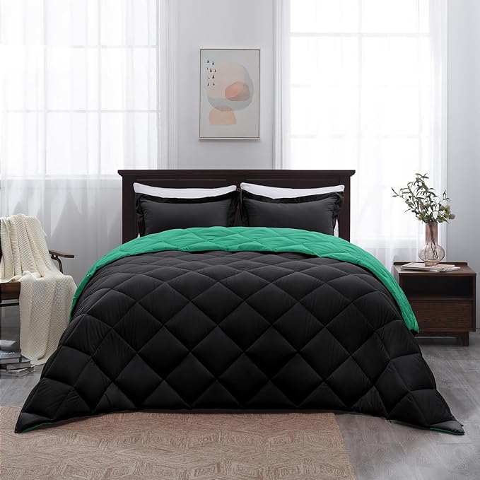 Basic Beyond California King Comforter Set, 1 Comforter 104"x96" and 2 Pillow - Image 8