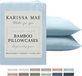 Karissa Mae Cooling Bamboo Viscose King Size Pillowcase Set | 100% FSC by KARISSAMAE