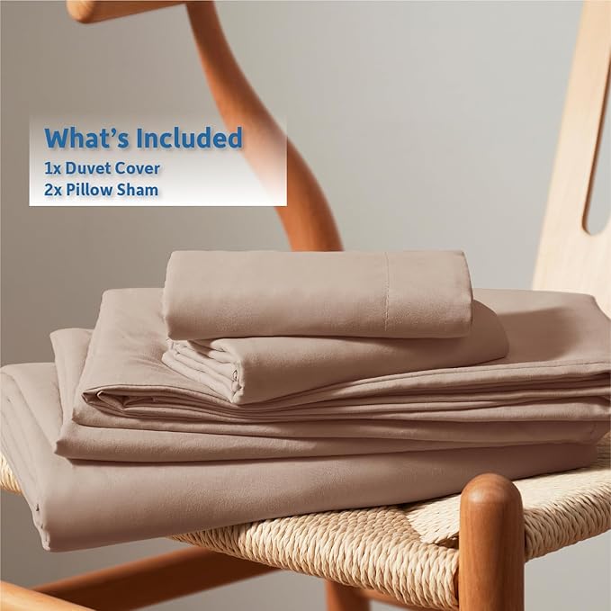 Nestl Khaki Duvet Cover Full Size - Image 9