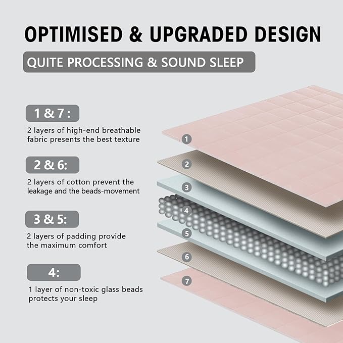 yescool Weighted Blanket for Adults Cooling Heavy Blanket for Sleeping Perfect - Image 9