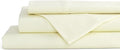 Linen Home 100% Cotton Percale Sheets King Size, Deep Pocket, 4 Pieces Set by LINENHOME