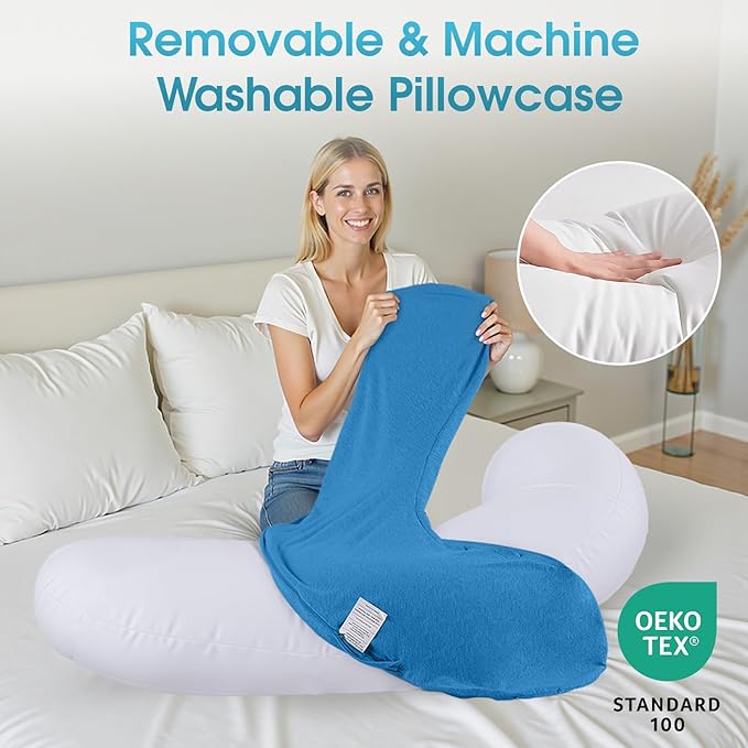 TranquilRelax C Shaped Body Pillow - Image 7