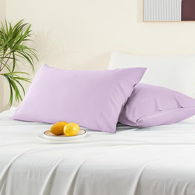 BEDELITE King Size Pillow Cases Set of 2, Rayon Derived from Bamboo, Cooling - Image 7