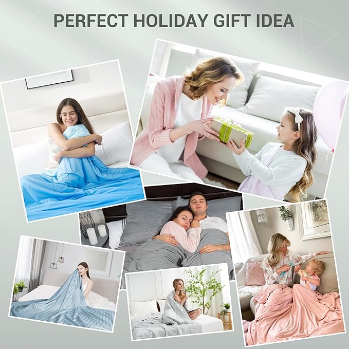 Elegear Revolutionary Cooling Blanket Twin, Absorbs Heat to Keep Body Cool - Image 8