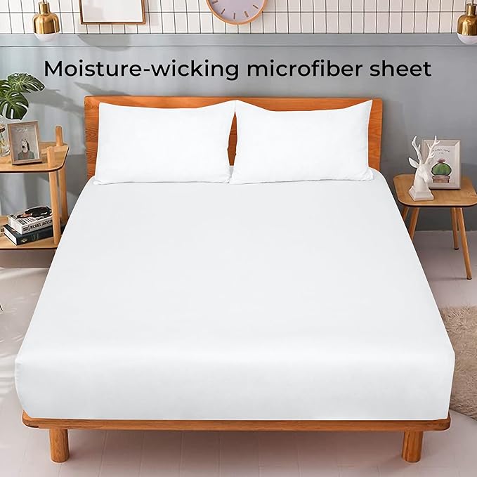 Royale Linens Fitted Sheet Full - Image 2