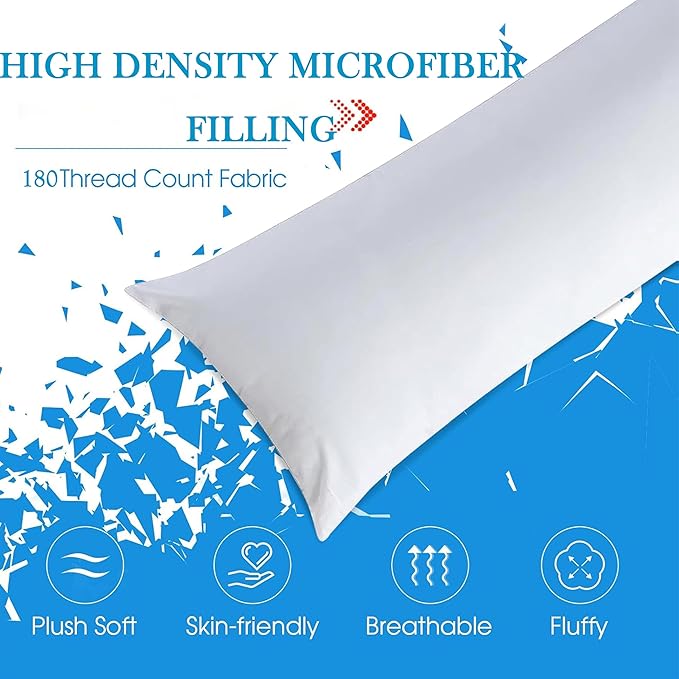 SHOUREN Cotton Body Pillow Insert - Image 5