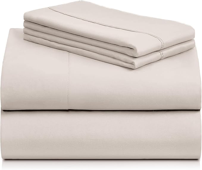 LuxClub 4 PC Sheet Set Bed Sheets Deep Pockets 18" Eco Friendly Wrinkle Free - Image 8