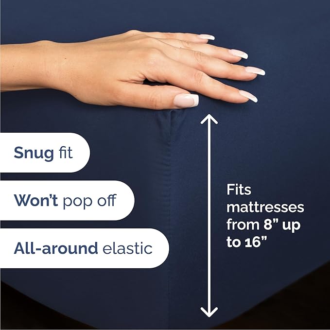 Queen 6 Piece Sheet Set - Image 3