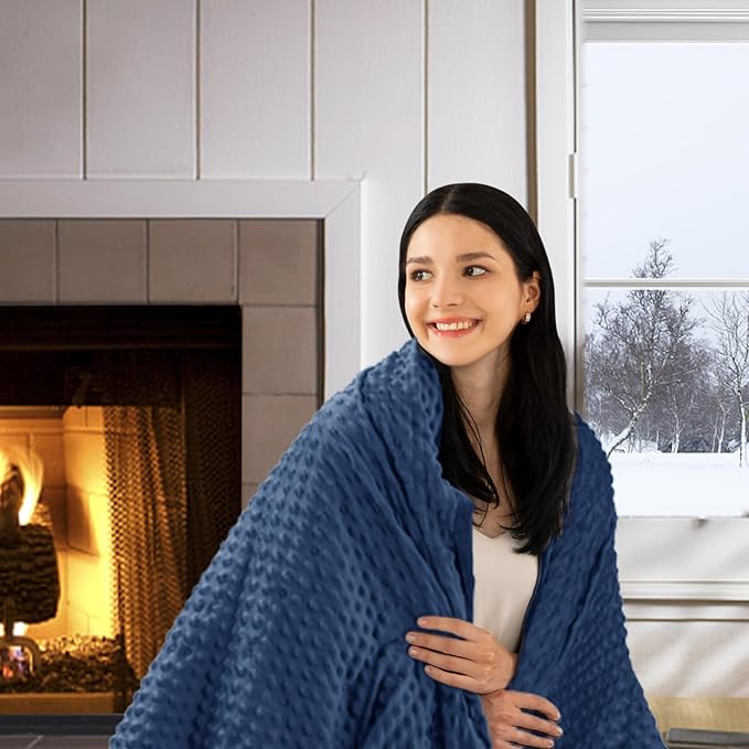 yescool Weighted Blanket with Cover - Image 7