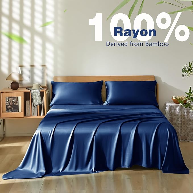 Homiest Cooling Pillow Cases Standard Size Set of 2, 100% Rayon Derived from - Image 3