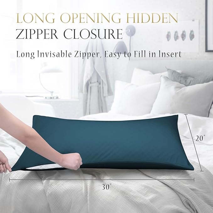 Cooling Crescent Pillow Cases Queen Size Set of 2 - Image 5